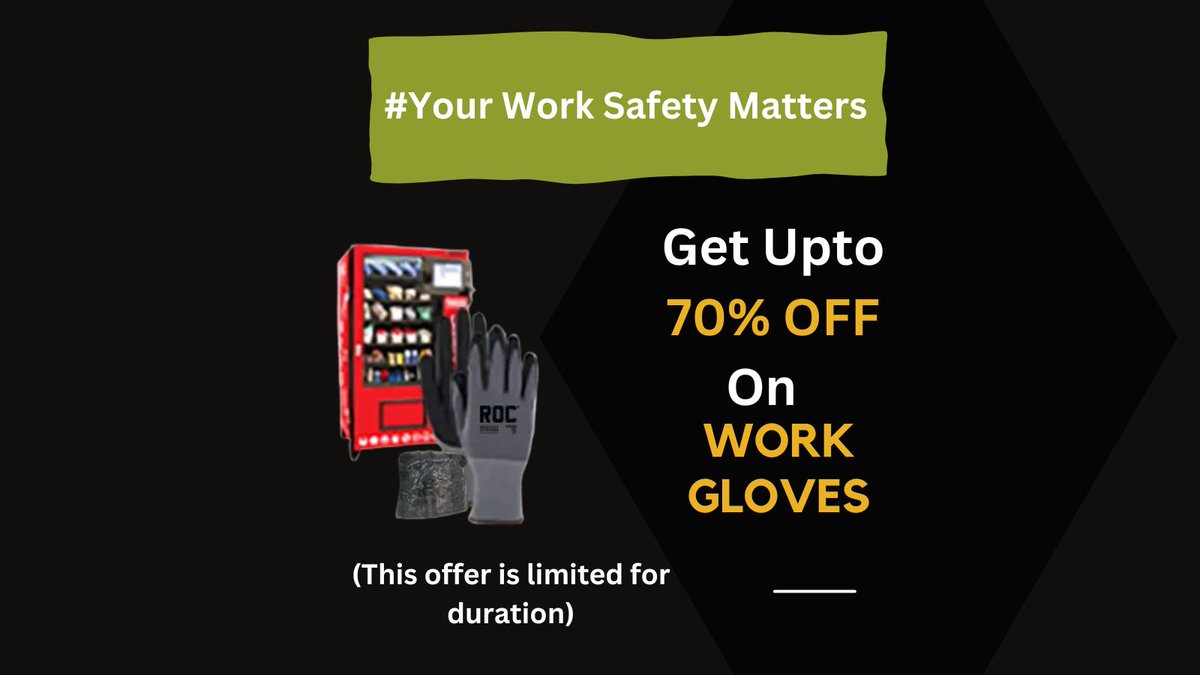 #worksafetymatters
Protect your hands from cuts🩸, scrapes, and other potential hazards💥.For a limited time, enjoy exclusive discounts🎁 on a wide range of work gloves at anrdoezrs.net/click-10076769…. Don't miss out on this opportunity to upgrade your safety gear.
#workgloves