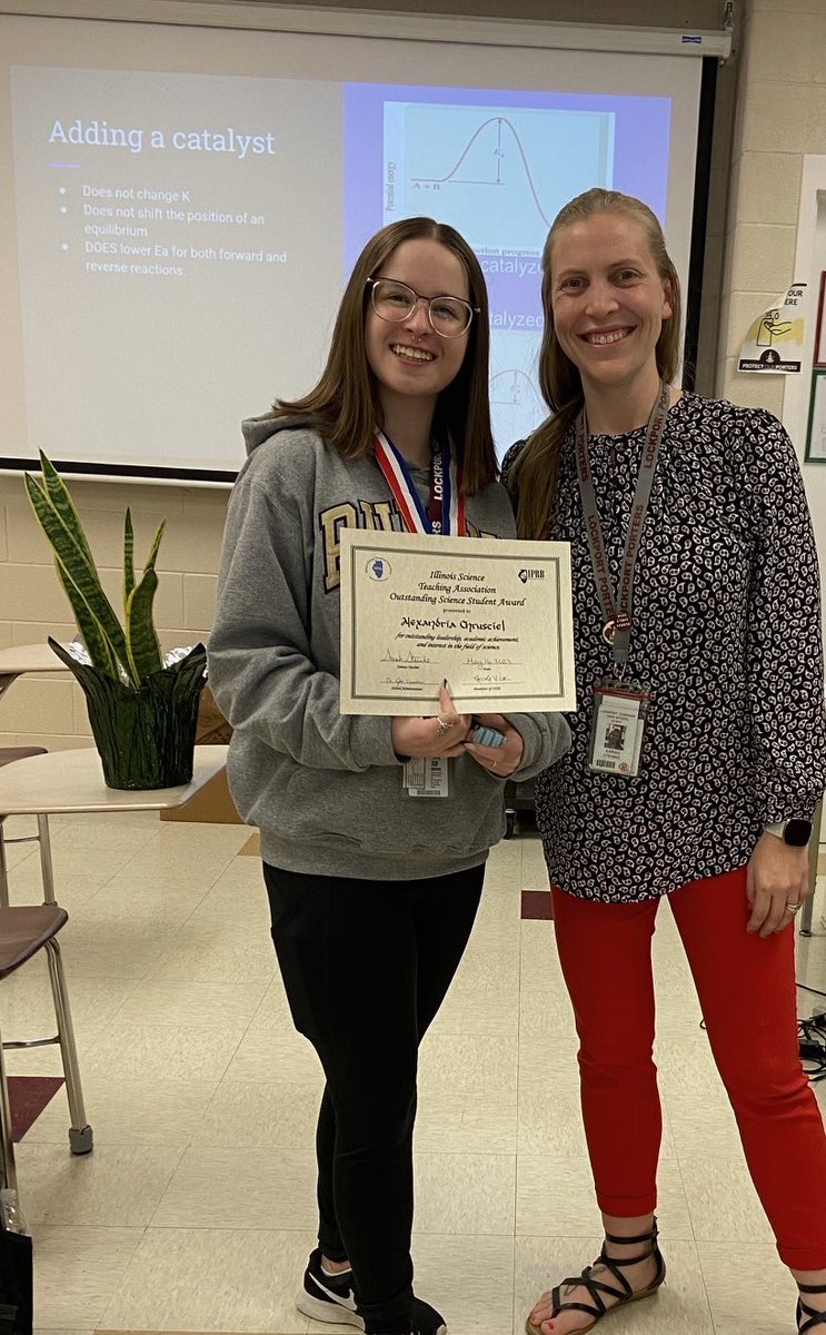 LthsScience's tweet photo. Congratulations to Shaw Carlson, Alexandria Chrusciel, &amp; Ethan Rudman for receiving the Outstanding Science Student Award. Students with their families were invited to a reception in the Porter Room to receive their award. Congratulations!
@LockportHS205 
#lthsscience https://t.co/CfCsVzMrOL
