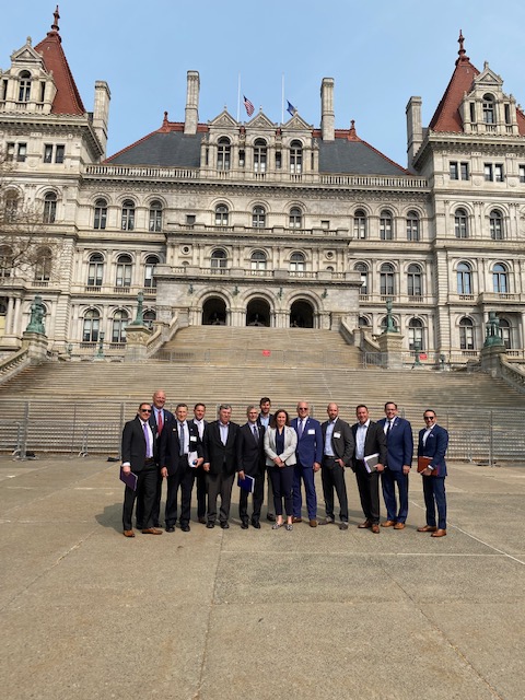 Finseca's tweet photo. This week we hosted our first state advocacy call to action (CTA) in Albany, New York. Thank you to all our NY members who met with legislators to tell our story about the noble work our members do and advocate for #financialsecurityforall! https://t.co/8XzlbHODF6