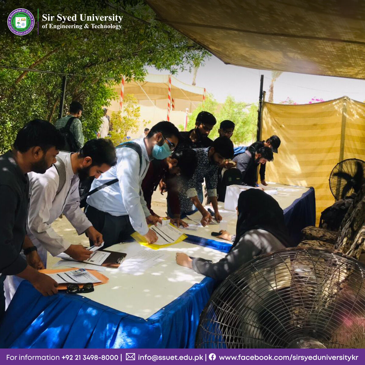 SSUET_Official's tweet photo. Prime Minister's Youth Skill Program selects Sir Syed University once again, empowering students for a brighter future!
#SSUET #FreeAdmissions #FreeTraining https://t.co/oPlvaagSh7