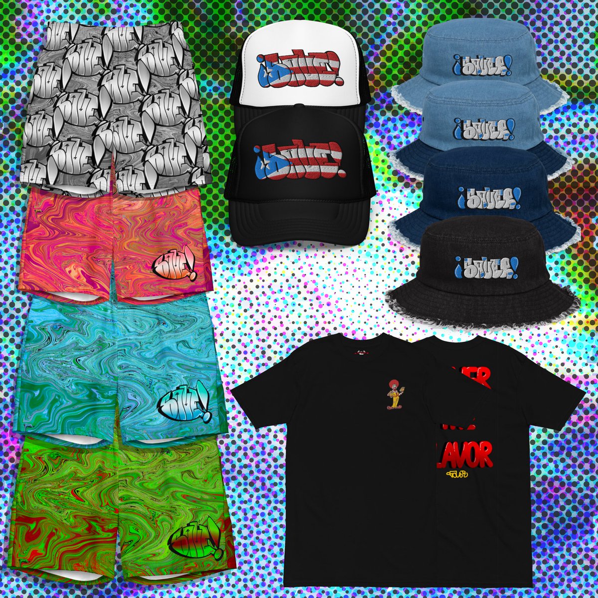 It’s getting nice and warm, Shorts and Trucker hat Soon release. 
In the mean while pick up a Tee or Bucket-hat. 

Buy now at ➡️SkellyClub.com 

#merch #graffiti #art #nfts #nyc #save #saver