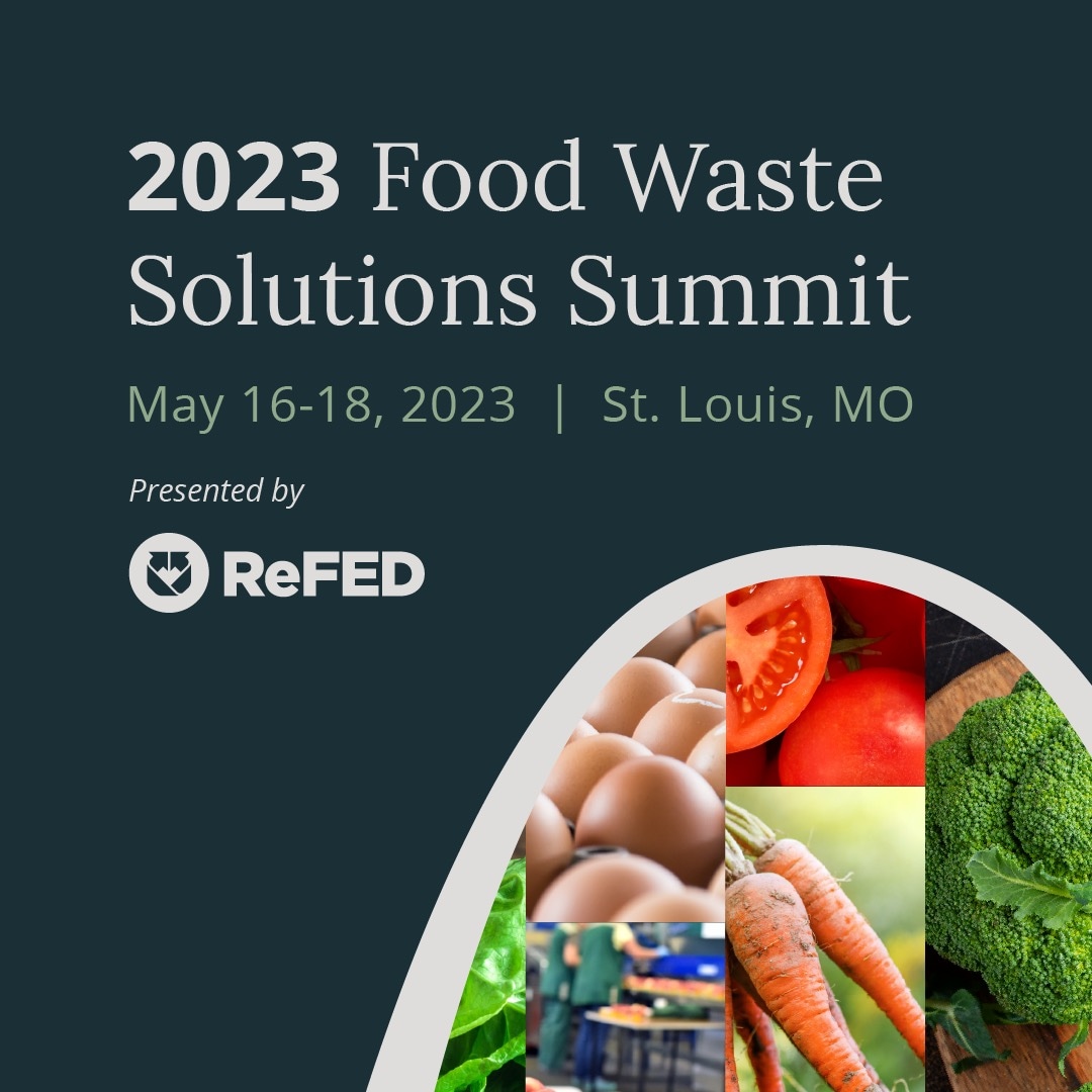 Presented by @ReFED, the #FoodWasteSummit23 is the premier #foodwaste event of the yr, bringing together food businesses, solution providers, innovators, policymakers, nonprofits &amp; more to drive the adoption of food waste solutions.

There's no time – or food – to waste! #scaleup