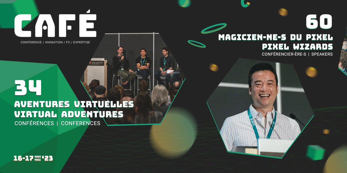 CAFÉ - Conference, Animation, FX, Expertise tweet media