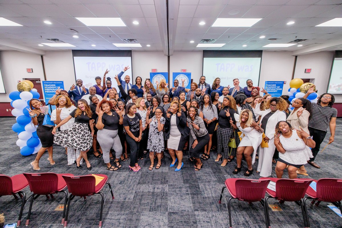 Congratulations to the 2023 TAPP Completers! <a href="/CCPSNews/">Clayton County Public Schools</a> <a href="/CCPSProfLearn/">CCPS Professional Learning</a> <a href="/GaTAPP2/">@GaTAPP2</a>
