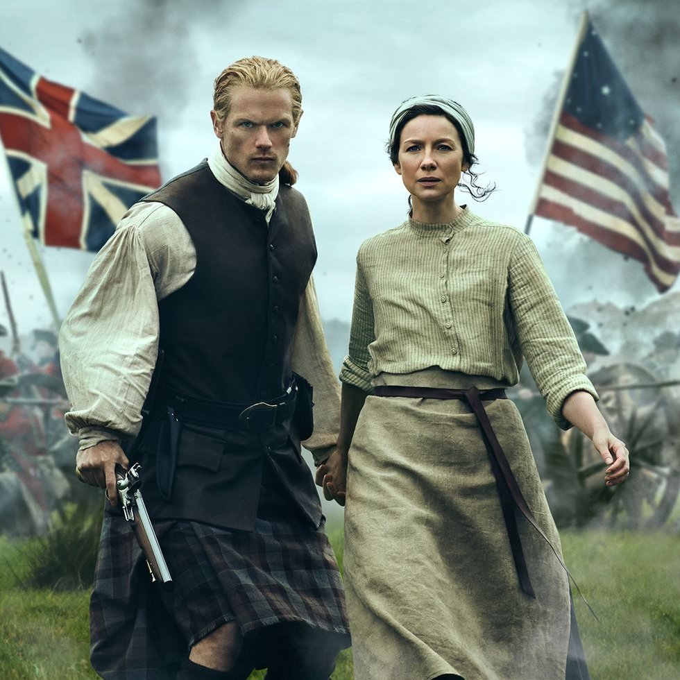 TinyTunney's tweet image. The power these two exude this season is truly unmatched 🔥

#Outlander #TheFrasers