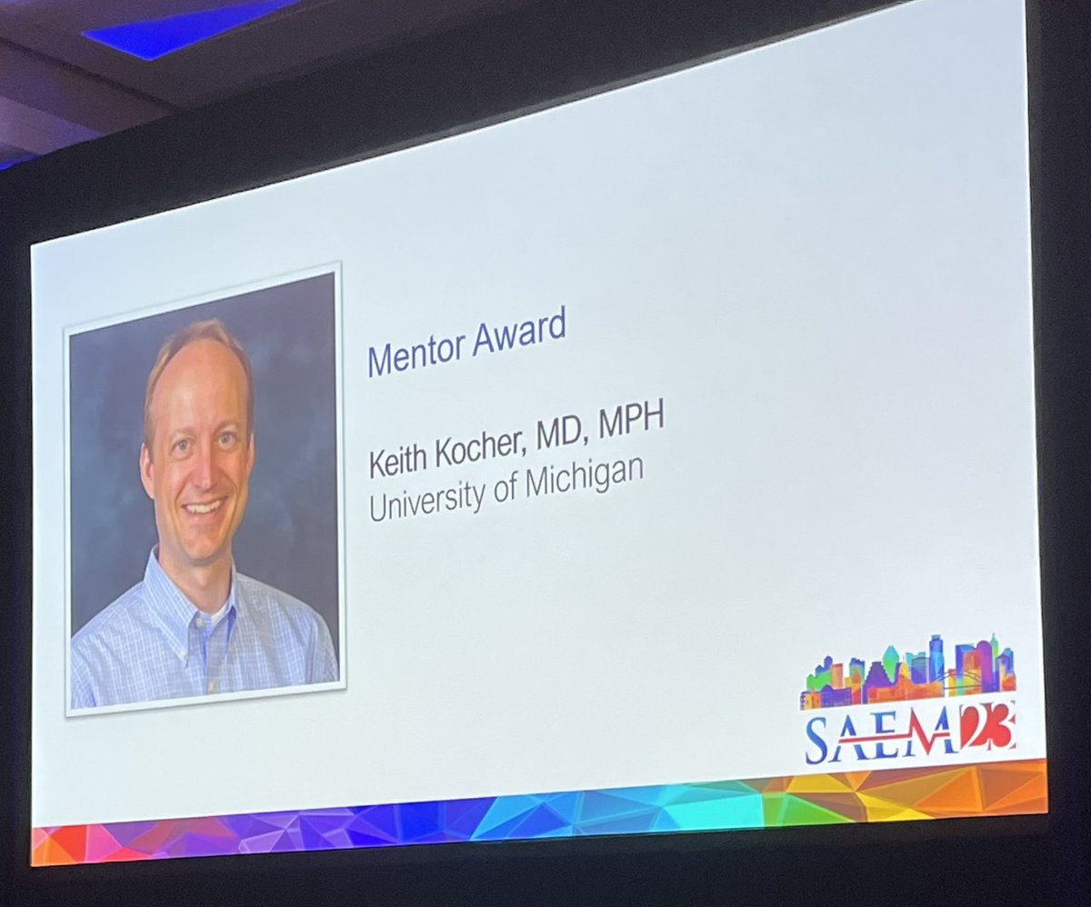 Best award ever! #SAEM23 
Science & discovery is better together.