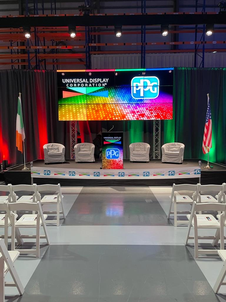 Delighted to collaborate with #The BurnsideGroup in managing and producing a fantastic launch event for UDC and PPG in Shannon today