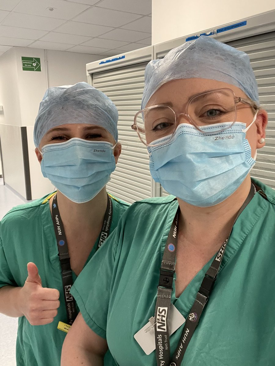 Catherine Williams (@sltcwilliams) on Twitter photo Here’s me and <a href="/Bethannie_slt/">Bethannie_slt</a> all scrubbed up today for an awake craniotomy! It was Bethannie’s first time observing in theatre! I still geek out every time that I get to do this very important role 🤓🧠🗣️#mysltday Here’s me and <a href="/Bethannie_slt/">Bethannie_slt</a> all scrubbed up today for an awake craniotomy! It was Bethannie’s first time observing in theatre! I still geek out every time that I get to do this very important role 🤓🧠🗣️#mysltday