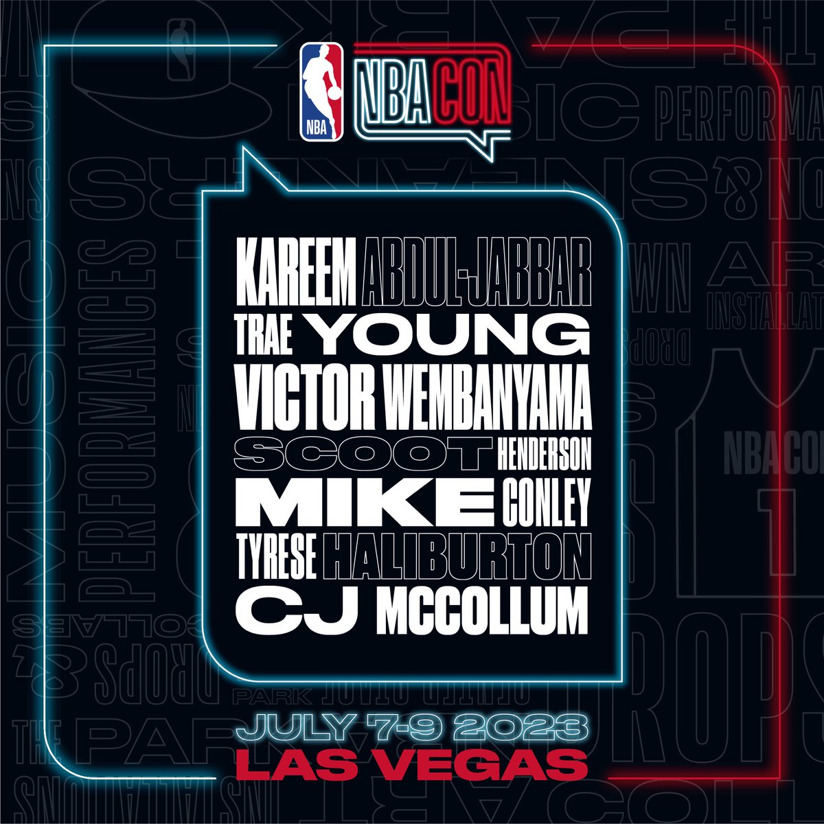 Don't miss the ultimate basketball event where limited edition apparel and product drops, immersive tech, live music, and art all come together in one place. Join us at Mandalay Bay in Las Vegas from July 7-9 an unforgettable experience.

Get your tickets now - link in bio. 🏀🔥