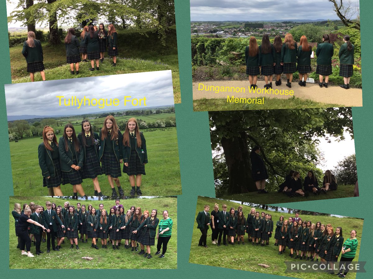 stcatshistory1's tweet photo. Our trip continued to the Dungannon Workhouse Memorial and on to Tullyhogue Fort to see where the O’Neill was crowned. https://t.co/57lP7oJiTh