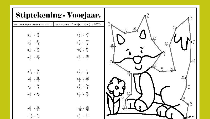 Een stiptekening voor de bovenbouw! Van gemengde breuk naar breuk. Gratis download
#brauken #groep8 #stiptekening #voorjaar #gratis

vanjufmarjan.nl/2023/05/18/sti…