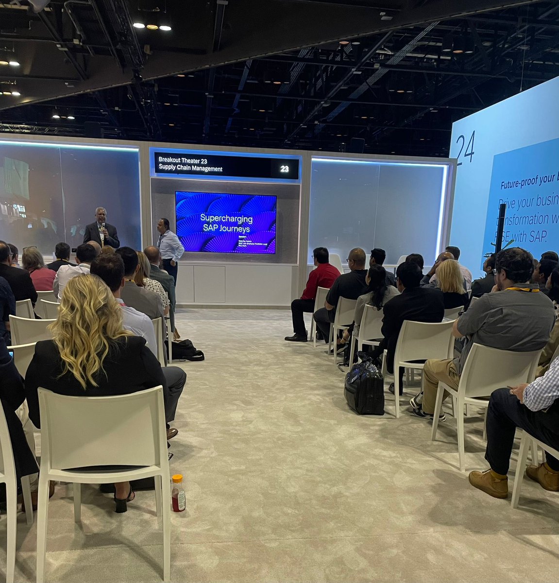 Full house for the <a href="/bostonsci/">Boston Scientific</a> SAP S/4HANA Transformation &amp; Touchless Supply Chain journey.

<a href="/hcltech/">HCLTech</a> 
#SuperCharging 
<a href="/SAPIMC/">SAP Industrial Manufacturers</a>
