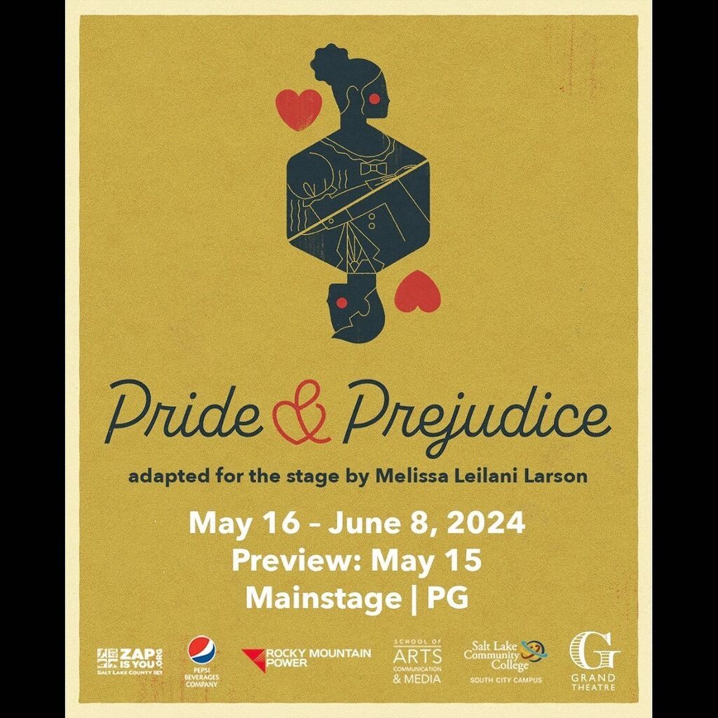 A spot of good news: The Grand Theatre is announcing their season today, and guess what’s going up in May… almost a year to the day. So excited!  #UtahTheatre #playwrightlife #PrideAndPrejudice #JaneAusten #TeamMary instagr.am/p/CsZFn2AR8K3/