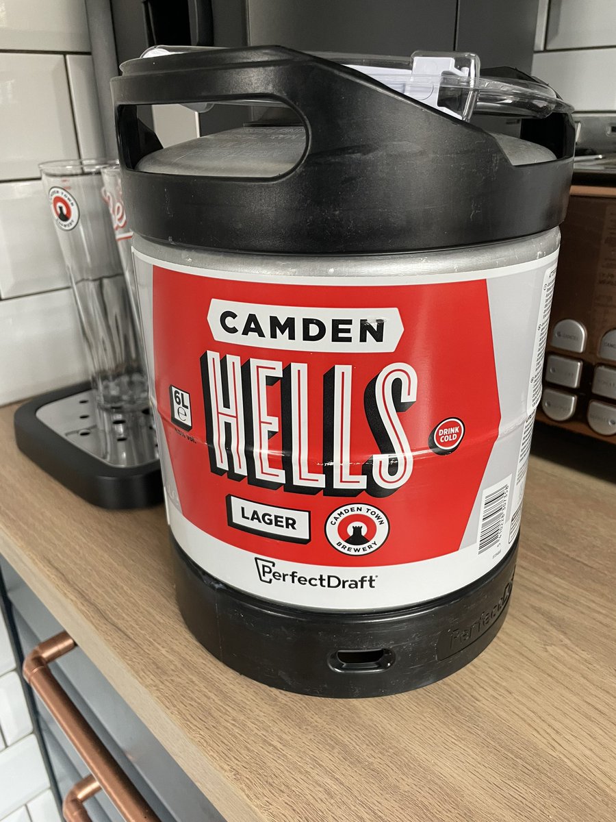 Net_Architect's tweet image. Summer nights and weekend BBQs just got a little better @PerfectDraft_uk @CamdenBrewery