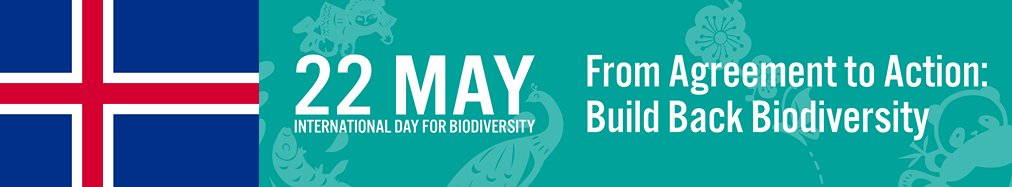 Join us in celebrating #BiodiversityDay at the 2023 Biodiversity Festival in Iceland 🇮🇸, organized by <a href="/biodice_is/">Biodice - Biodiversity in Iceland</a>.

Let's honor the diversity of life, our landscapes, and the societal diversity that strengthens us all. 🌱🦅🍄

See more details here: cbd.int/article/idb202…
