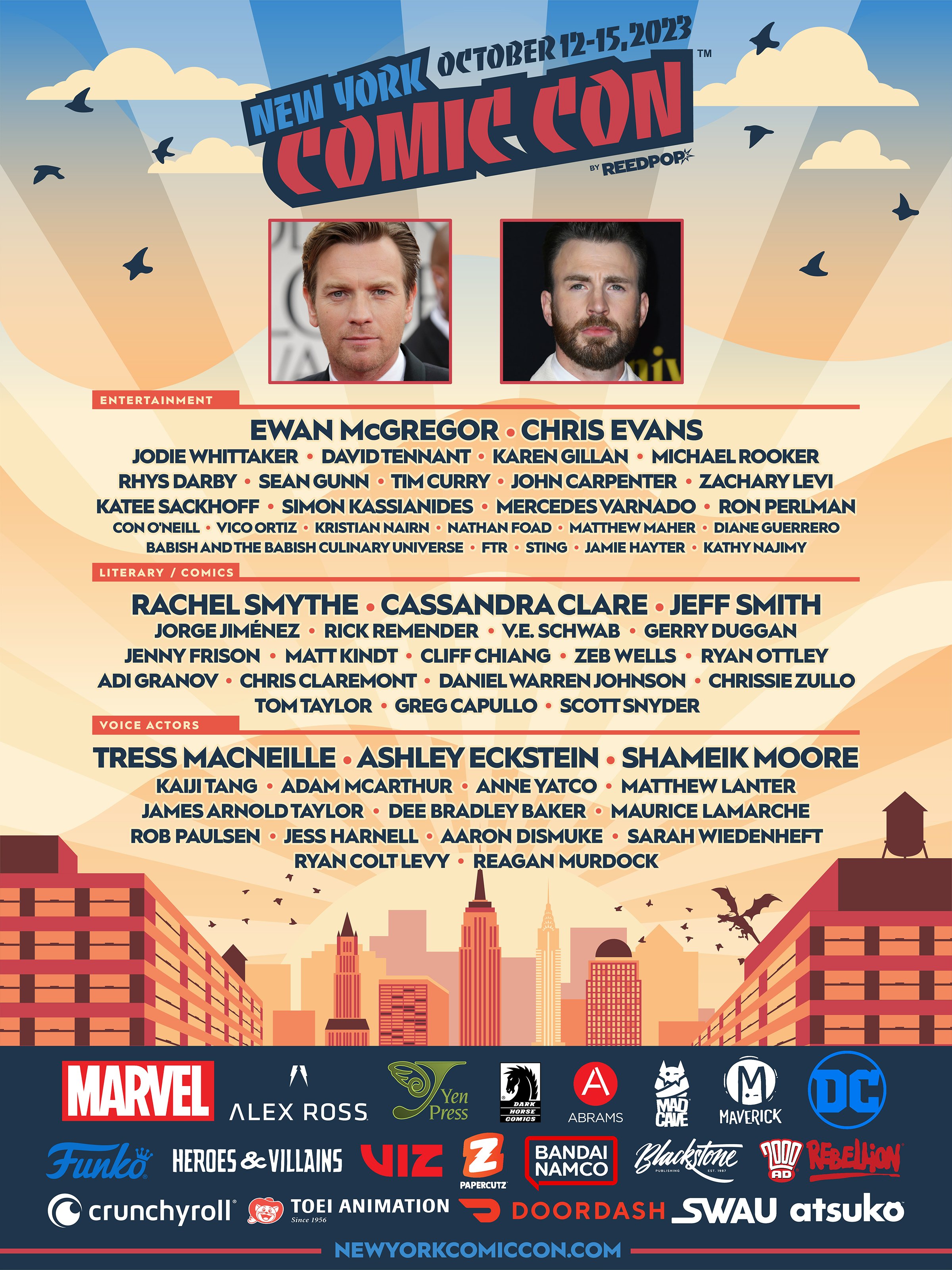 Comic Con 2025 Guests