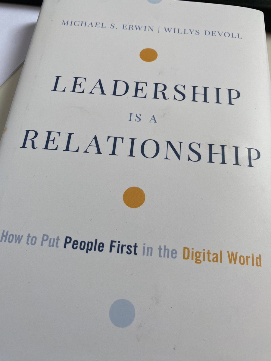 After listening to the brilliant ‘2-part’ #DaretoLead podcast with @BreneBrown and @ErwinRWB I now have the joy of reading “Leadership is a Relationship” and the #7 qualities we need in all #relationships open.spotify.com/episode/2HqwCr…