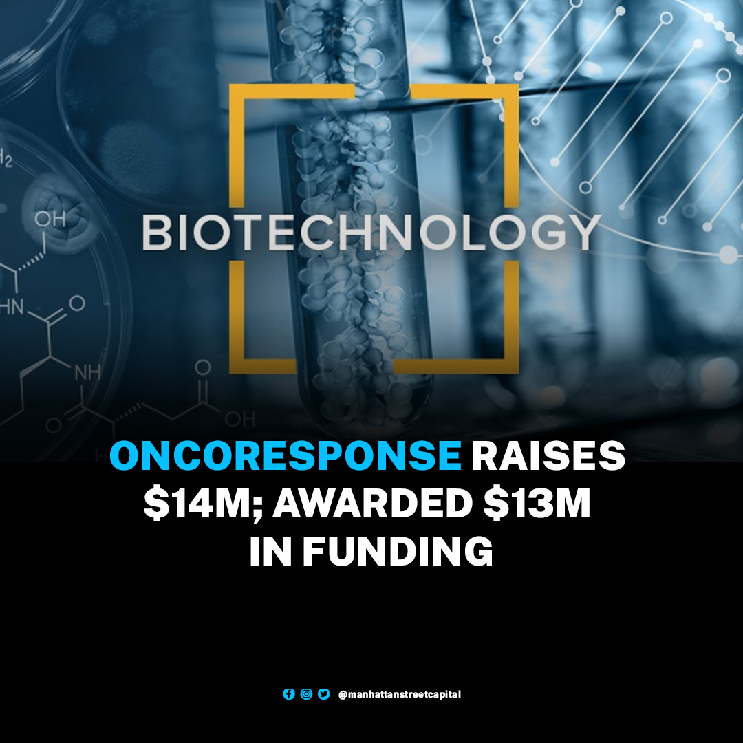 OncoResponse, a clinical-stage biotech company advancing immunotherapies derived from the immune systems of Elite Cancer Responders, today announced it has raised $14M in funding.

bit.ly/3BCYn3z

#OncoResponse #biotechnology #chatgptai #medtechproblems