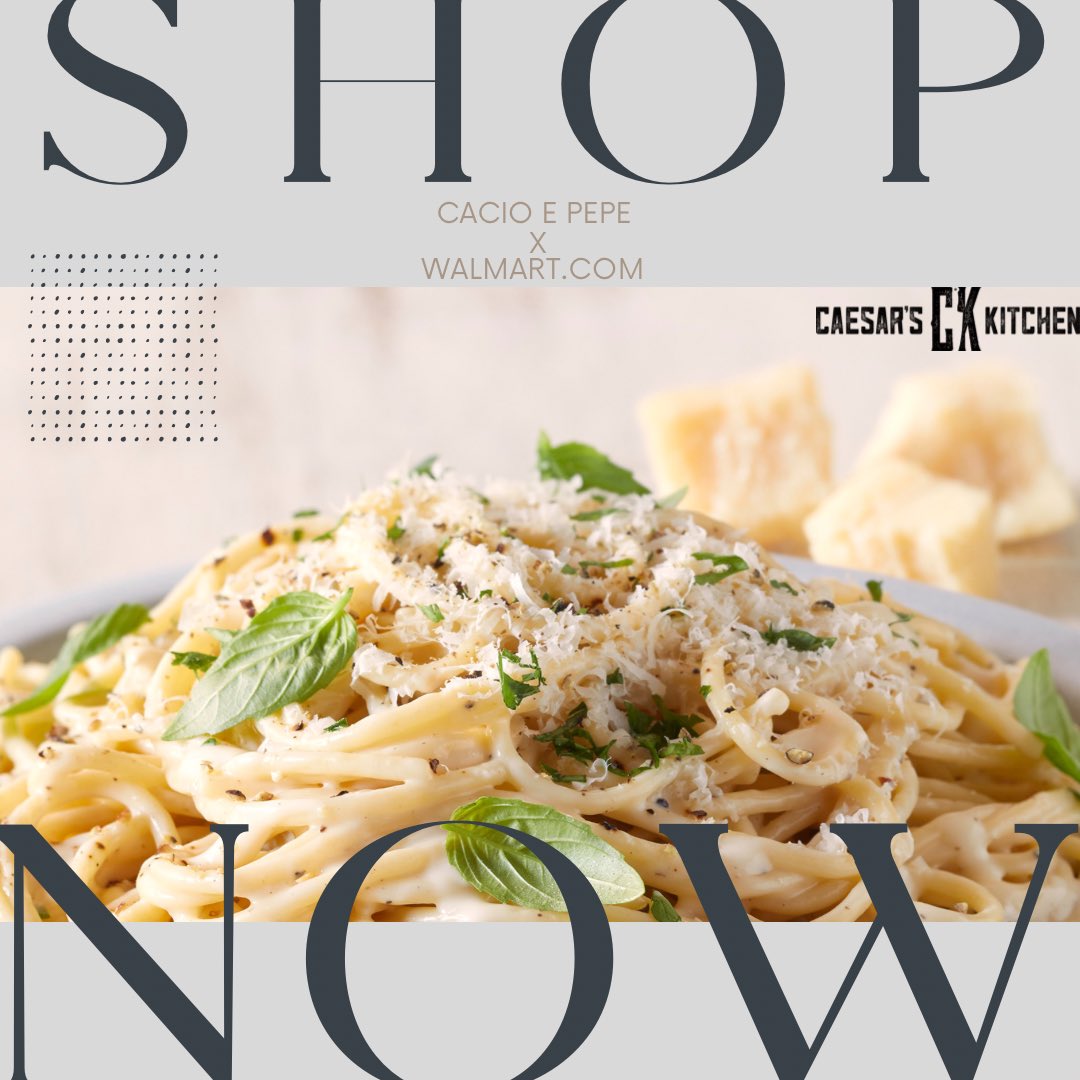 caesar_kitchen's tweet photo. Handcrafted flavors prepared to perfection 🤌🏻 Try out our new Cacio E Pepe! Shop now on https://t.co/yOeA6U0XHg! 

Caesar's Kitchen Cacio E Pepe, 16 oz. Box, 6-Pack (Frozen)
https://t.co/QSZhmDIJDv https://t.co/e5NcmxPf02
