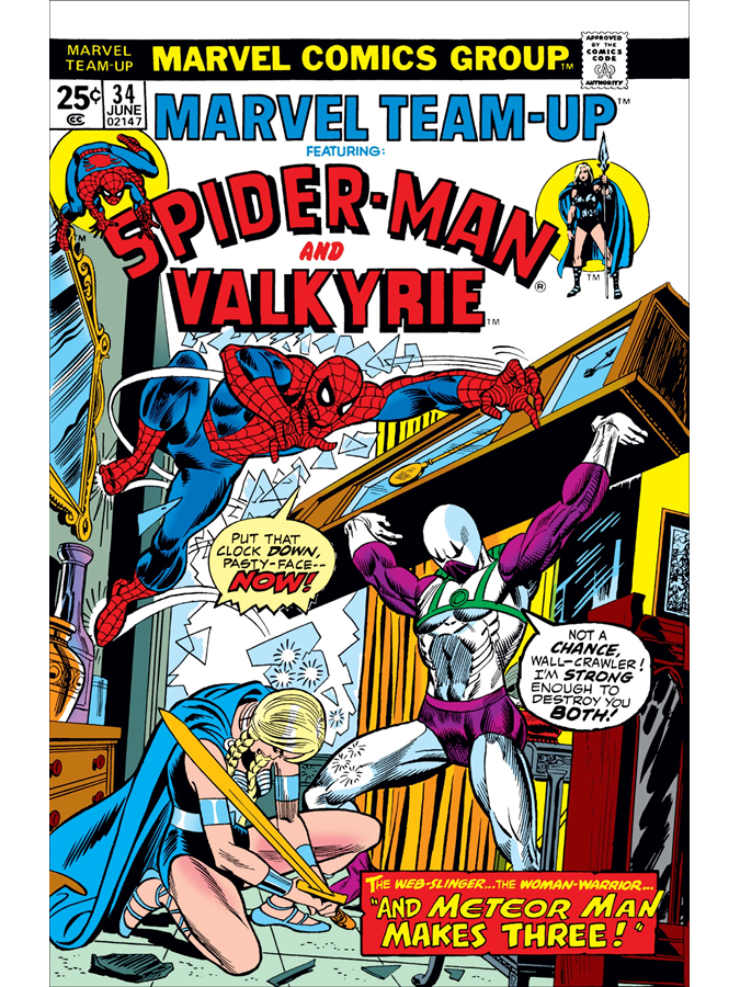 Classic Marvel Comics on Twitter "Marvel TeamUp 34 cover dated June