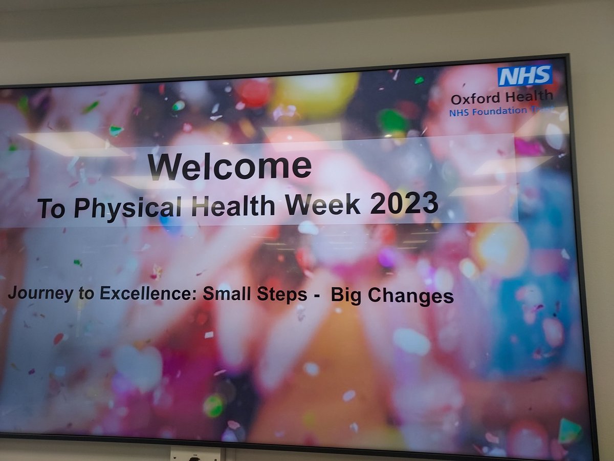 KatedaleSMI's tweet photo. Thank you Oxford Health for inviting me to speak about improving physical health for those with SMI https://t.co/CrWtbicSAn