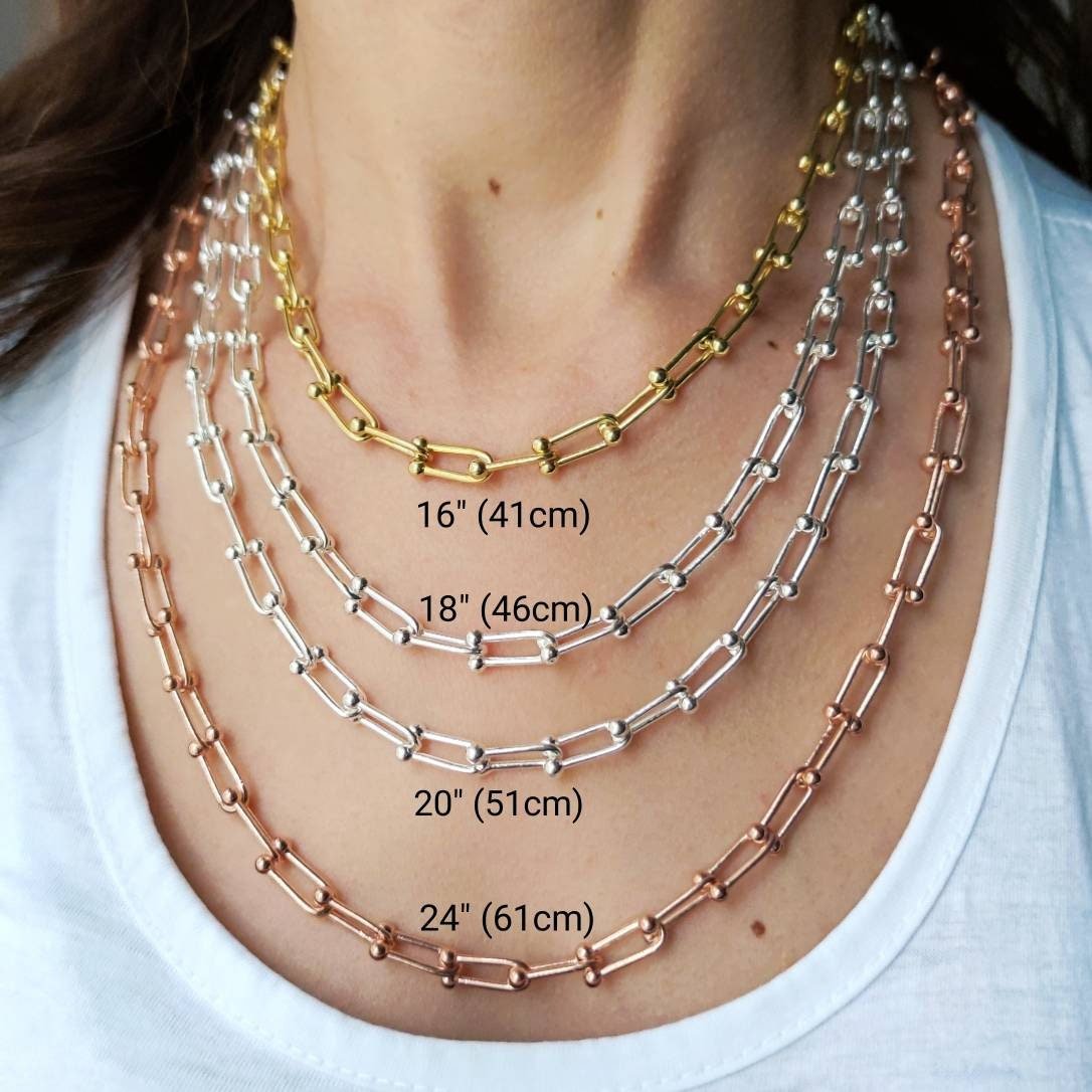 GDjeweltr's tweet photo. Excited to share the latest addition to my #etsy shop: U Link Necklace, 925 Sterling Silver U Link Chain, Chunky Horse Shoe Chain, Sailor Lock Necklace, Heavy Thick Chain, Hardware Necklace https://t.co/ME4rymZbDx https://t.co/zBQMAMQK34