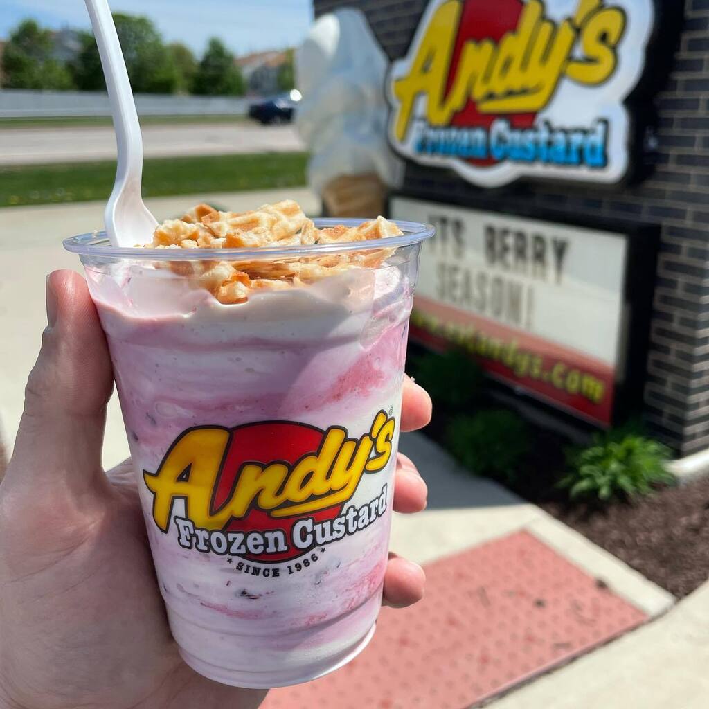 It’s nice out, the sun is shining, the kids aren’t around…I could think of excuses all day for why I need some @andysfrozencustard. LOL

This beauty is their latest seasonal treat, The Blackberry Waffle Jack. Juicy blackberries blended into their mad… instagr.am/p/CsZCEcTLqUO/