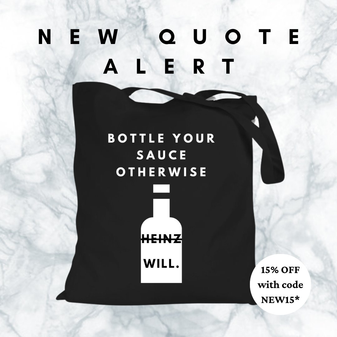quotebagsuk's tweet photo. Your sauce is:

🔊 The skills you have.
🔊 The talent you possess.
🔊  The work you make.
🔊 The vibe you curate. 
.
So  capitalise or protect it; because there are some who'll try to imitate it.

🛒 Shop the bag or clothing at https://t.co/6AeqK6kCz8 (link in bio... https://t.co/rgY456PPMD