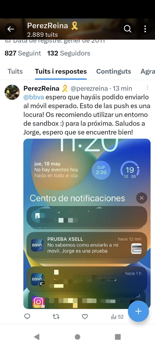 perezreina's tweet photo. @BBVA_espana @bbva #AnimoJorge espero te encuentres bien, estamos contigo. https://t.co/7B0Dm85uSX