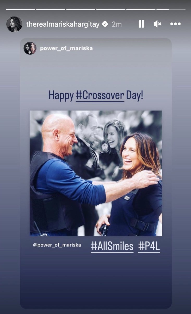 I'm literally bouncing off the walls at Mariska reposting all these EO/Chriska things like girlie is just as excited as us🥹