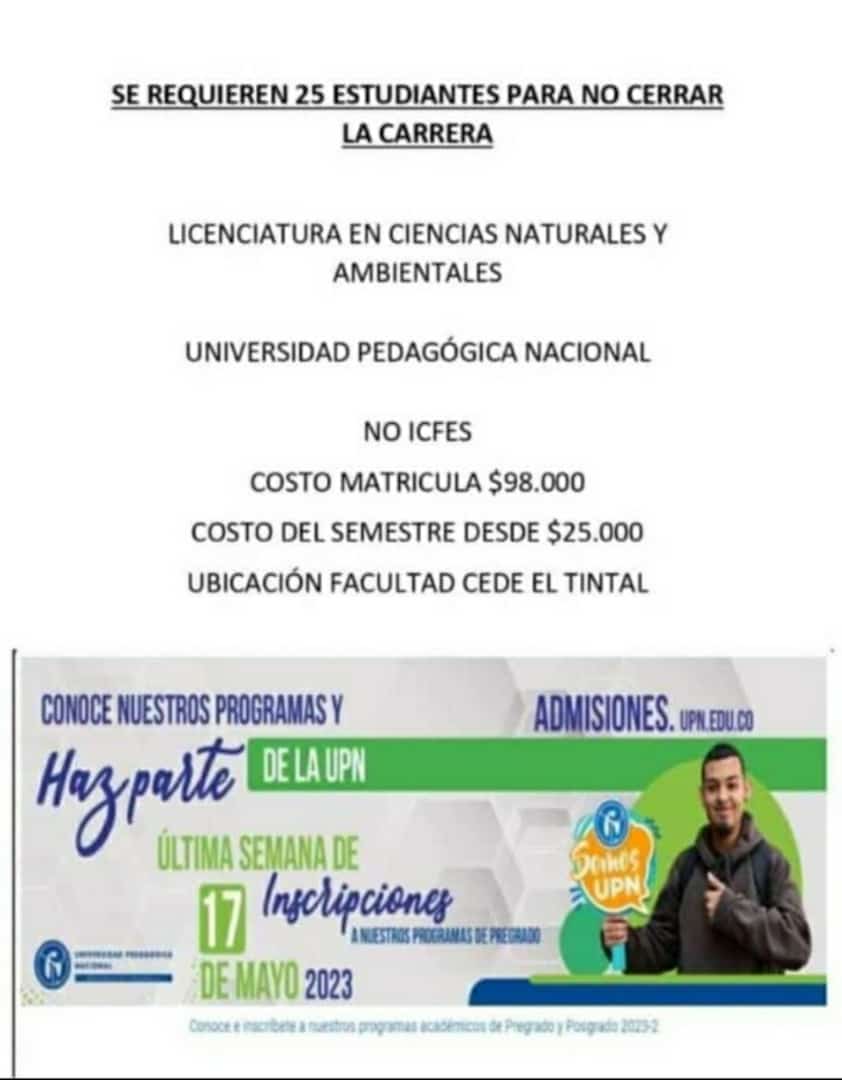 Parce inscribanse 🥺🥺🙏

Den RT para que más personas se interesen por favor 🔄🔄