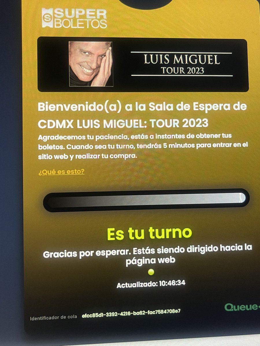 SoyMerryCherry's tweet photo. Estoy enojada por dos cosas:
1: Superboletos reseteo mi turno Justo cuando llegue al punto de compra, y me asignaron otro turno al final de los tiempos.
2: al poner mi queja arrobándolos me han borrado el tweet 2 veces. 
La pre-venta de Luis Miguel un fraude total. https://t.co/zYG3UbkoUH