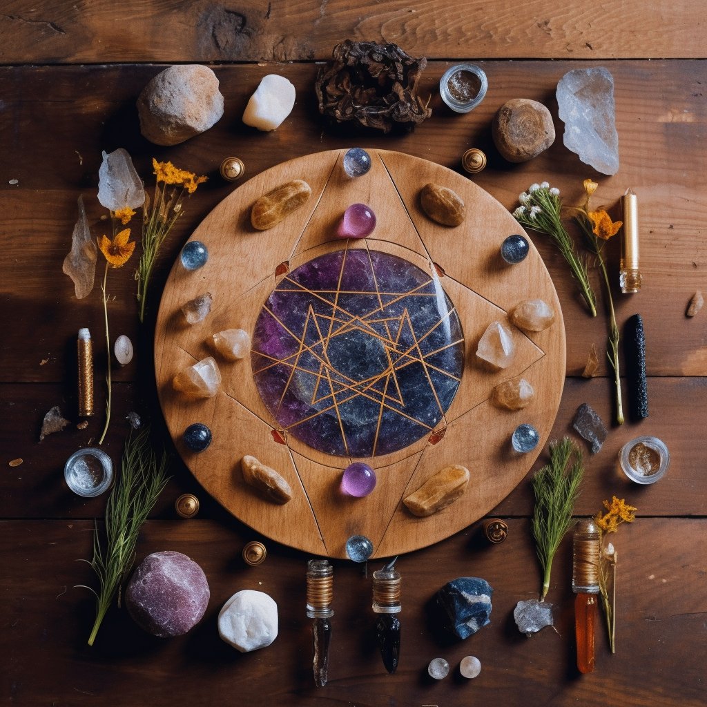 CrowWares's tweet photo. 🌟🔮 Use a crystal grid to amplify the energy of your crystals. Arrange them in a sacred geometric pattern and set your intention. Let the crystals work harmoniously to manifest your desires. 🌈💎 #CrystalGrid #AmplifyEnergy https://t.co/Tjo4nDZH6a