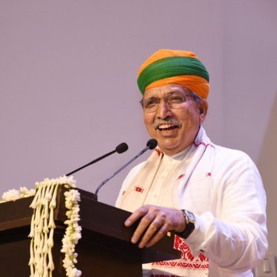 ghataniarjun10's tweet photo. My heartiest congratulations and best wishes  to Shri Arjun Ram Meghwal ji, on your appointment as the Hon'ble Minister of State in the Ministry of Law and Justice. https://t.co/OfAV7p8sfP