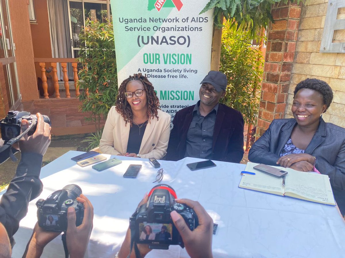 Earlier today during the  #HVAD2023  press conference organised by @UNASO18 , 

@KeiraShakie empathised the need to continue using other HIV prevention products  that we have like condoms, DVR and Oral PrEP among others as we wait for the #HIVVaccine.
#EndNewInfections
#AVAC