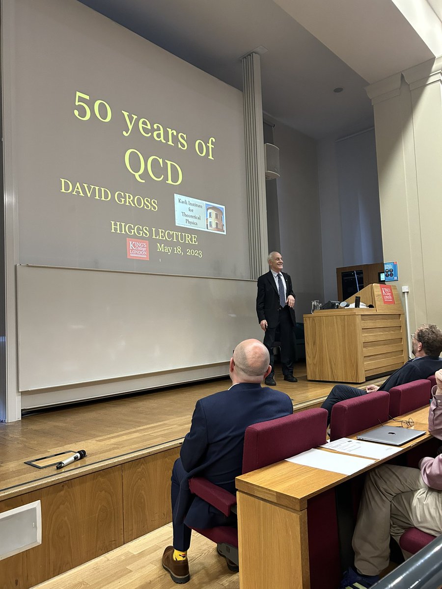 Sir Bashir M. Al-Hashimi CBE FREng FRS (@hashimi_bashir) on Twitter photo Wonderful to be attending Professor David J Gross, Nobel Laureate, presenting the Annual Higgs Lecture <a href="/KingsCollegeLon/">King's College London</a> <a href="/KingsNMES/">KCL Natural, Mathematical & Engineering Sciences</a> Wonderful to be attending Professor David J Gross, Nobel Laureate, presenting the Annual Higgs Lecture <a href="/KingsCollegeLon/">King's College London</a> <a href="/KingsNMES/">KCL Natural, Mathematical & Engineering Sciences</a>