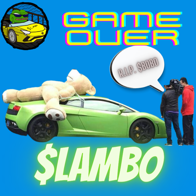 UpswingSeason's tweet photo. Vroom, vroom $bobo @_BOBO_Erc20 
See you at the moon, #Lambros 
$lambo @LamboERC https://t.co/fErMR363Ab