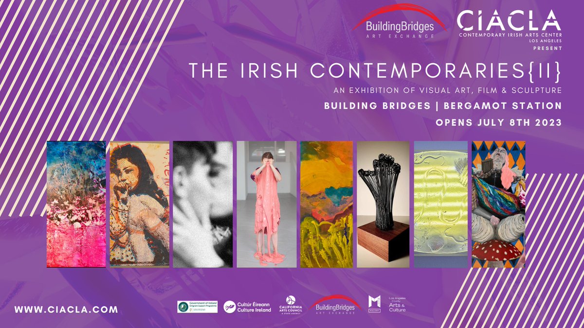 CIACLA (@ciac_la) on Twitter photo Join us July 8th for The Irish Contemporaries 2 at <a href="/BBAX_Gallery/">Building Bridges AX</a>
ciacla.com/the-irish-cont…
<a href="/dfatirl/">Irish Foreign Ministry</a> <a href="/IrelandinLA/">Consulate General of Ireland, Los Angeles</a> <a href="/culture_ireland/">Culture_Ireland</a>
<a href="/MART_Gal_Studio/">MART</a> @LACountyArts <a href="/CalArtsCouncil/">California Arts Council</a>
<a href="/mattnevin/">Matthew Nevin</a> @jennmcguirk <a href="/ElectricJenny/">Jenny Minniti</a> <a href="/ciarascan/">ciara scanlan</a> <a href="/SampleStudios/">Sample-Studios</a> <a href="/limkprintmakers/">Limerick Printmakers</a> @QSSArtStudios Join us July 8th for The Irish Contemporaries 2 at <a href="/BBAX_Gallery/">Building Bridges AX</a>
ciacla.com/the-irish-cont…
<a href="/dfatirl/">Irish Foreign Ministry</a> <a href="/IrelandinLA/">Consulate General of Ireland, Los Angeles</a> <a href="/culture_ireland/">Culture_Ireland</a>
<a href="/MART_Gal_Studio/">MART</a> @LACountyArts <a href="/CalArtsCouncil/">California Arts Council</a>
<a href="/mattnevin/">Matthew Nevin</a> @jennmcguirk <a href="/ElectricJenny/">Jenny Minniti</a> <a href="/ciarascan/">ciara scanlan</a> <a href="/SampleStudios/">Sample-Studios</a> <a href="/limkprintmakers/">Limerick Printmakers</a> @QSSArtStudios