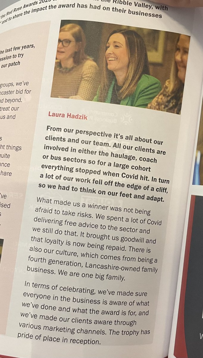 What makes a #winner?
Read my contribution to the @redroseawards roundtable discussion in this month’s edition of #LancashireBusinessView magazine
