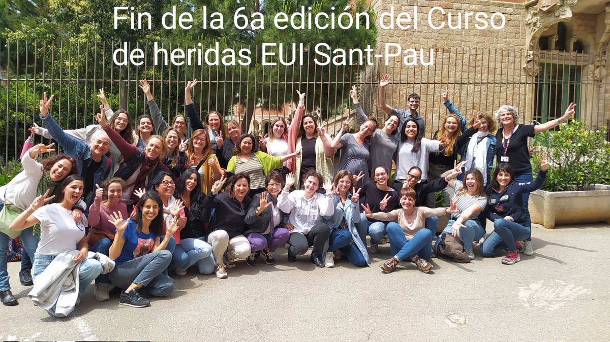 Así acaban las clases teórico-practicas de la 6a edición del Curso de Especialización el la prevención y tratamiento de heridas crónicas 
GRACIAS a todos los profesores, personal administrativo, empresas y sobre todo Estudiantes 🔝🔝