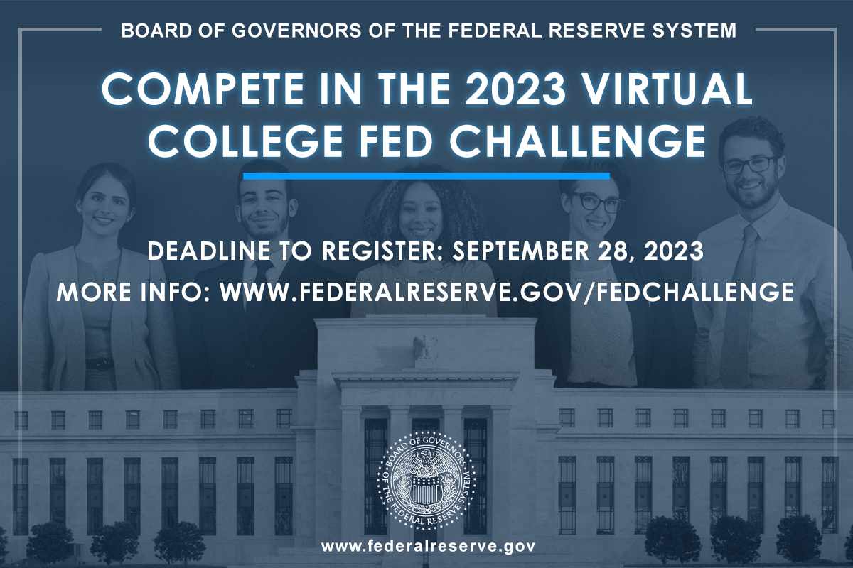 Federal Reserve on Twitter: "We are pleased to announce the 2023 Fed