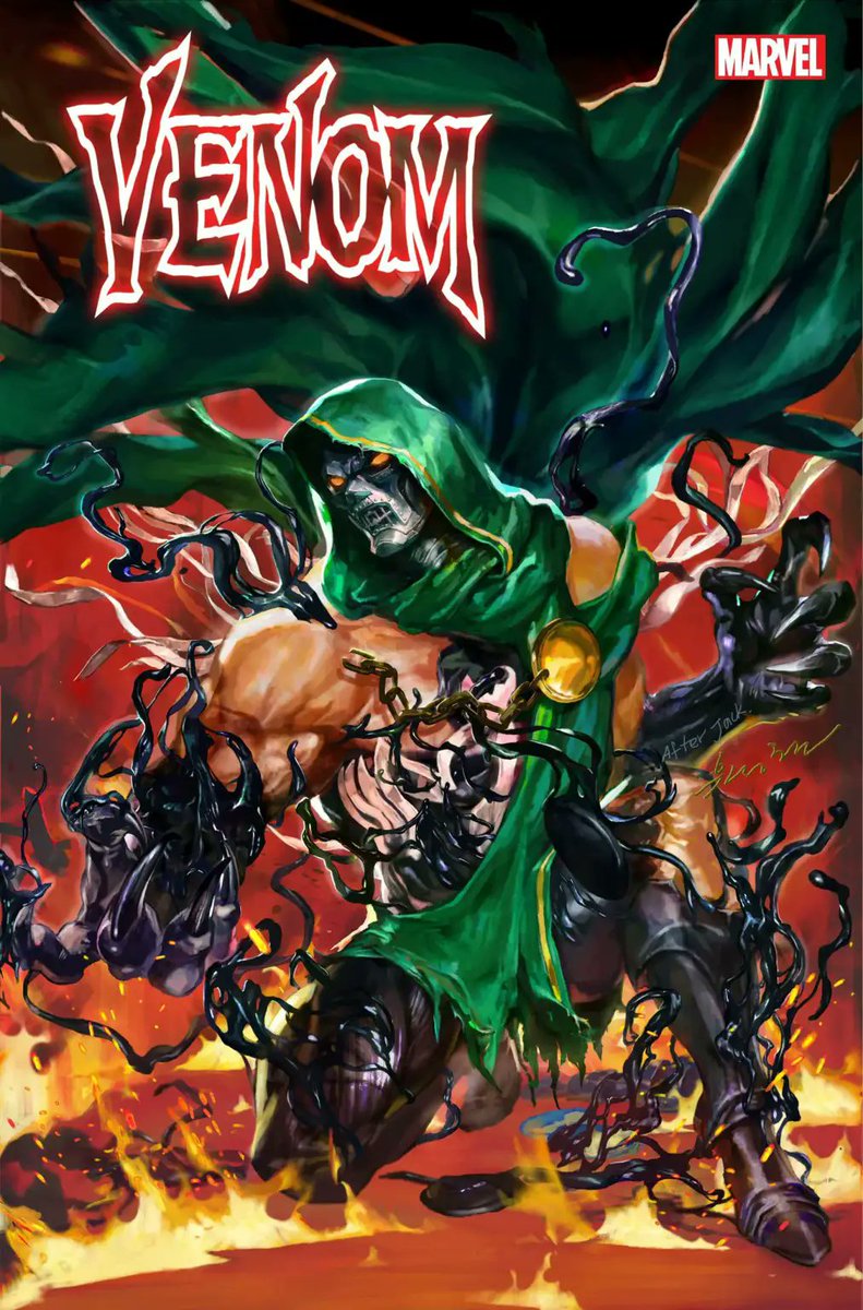 thinkerdoom's tweet photo. Covers for Venom #24 releasing this August https://t.co/VJPZfn1zHx
