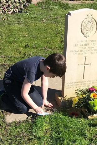 Lee Rigby's son speaks for the first time after growing up to be told how dad was murdered

Jack Rigby, 12, is walking and running a marathon over the course of a month for the charity Scotty’s Little Soldiers, which supports bereaved military children and young people