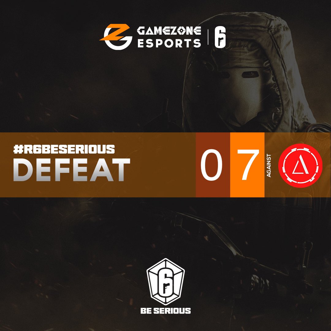 GG👏 @DELTALANDGaming 

Ci vediamo settimana prossima in #R6BeSerious!
#GoGZ🖤🧡

@BeSeriousR6 @Rainbow6IT