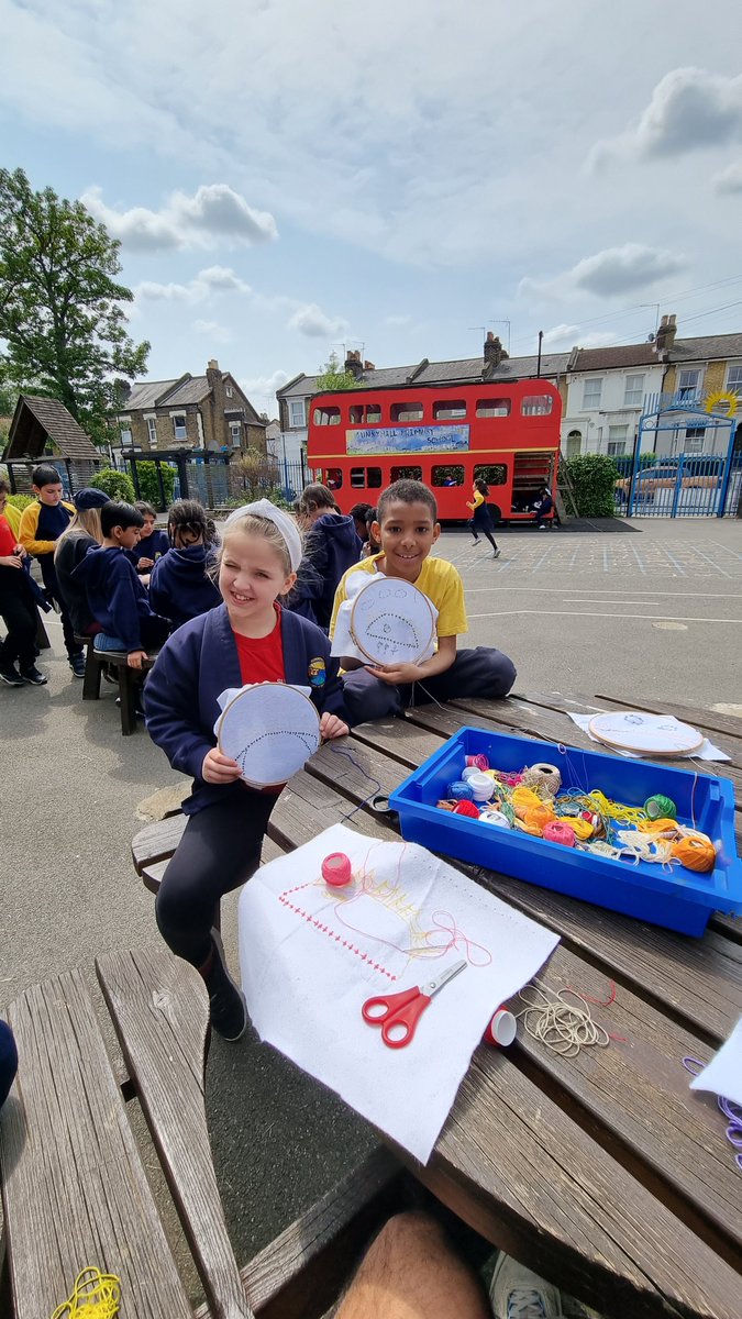 Throughout the day, we took our learning outside for <a href="/OutdoorClassUKI/">Outdoor Classroom Day UK & Ireland</a> The sun was shining and the children had so much fun! #outdoorlearning #OutdoorClassroomDay #freshair #strivingforexcellence #Wellbeing