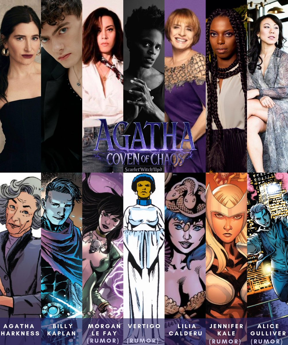Confirmed and rumored magic users in ‘WandaVision’ spin-off ‘Agatha: Coven of Chaos’