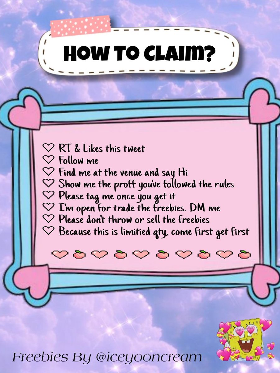 💫 FREEBIES SUGA | AGUST D TOUR IN JAKARTA 💫
By <a href="/iceyooncream/">Nica loves yoongi sm 🍊</a> 🙆‍♀️🍊

🗓 Day 2 / Day 3 (tentative)
📍 ICE BSD, details tba
‼️ Limitied qty ‼️
❔️ Rules, check on pic

Please read and follow the rules‼️
RT and likes are appreciated 🫶
See you Army 😘
#AgustD_SUGA_Tour_in_Jakarta