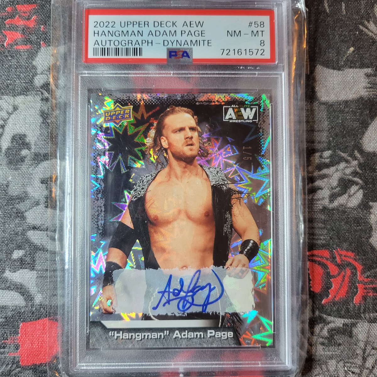 58 HANGMAN ADAM PAGE 2022 Upper Deck AEW Wrestling