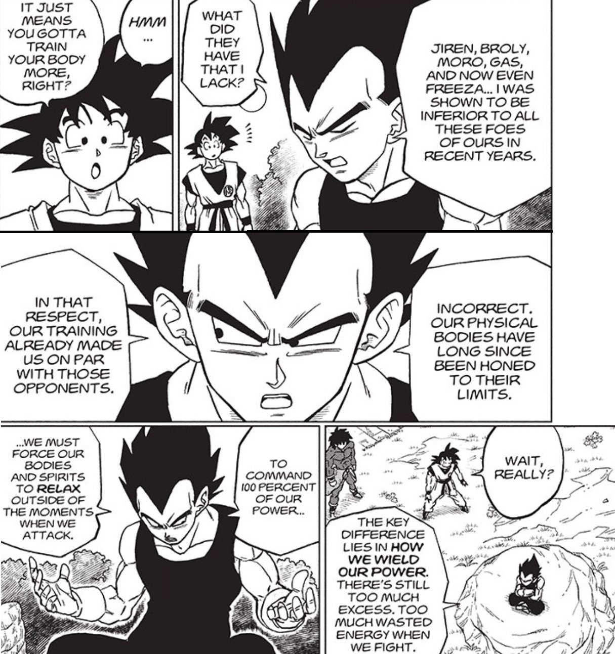 Goku & Vegeta - Manga Panels  Poster, dbz panels 