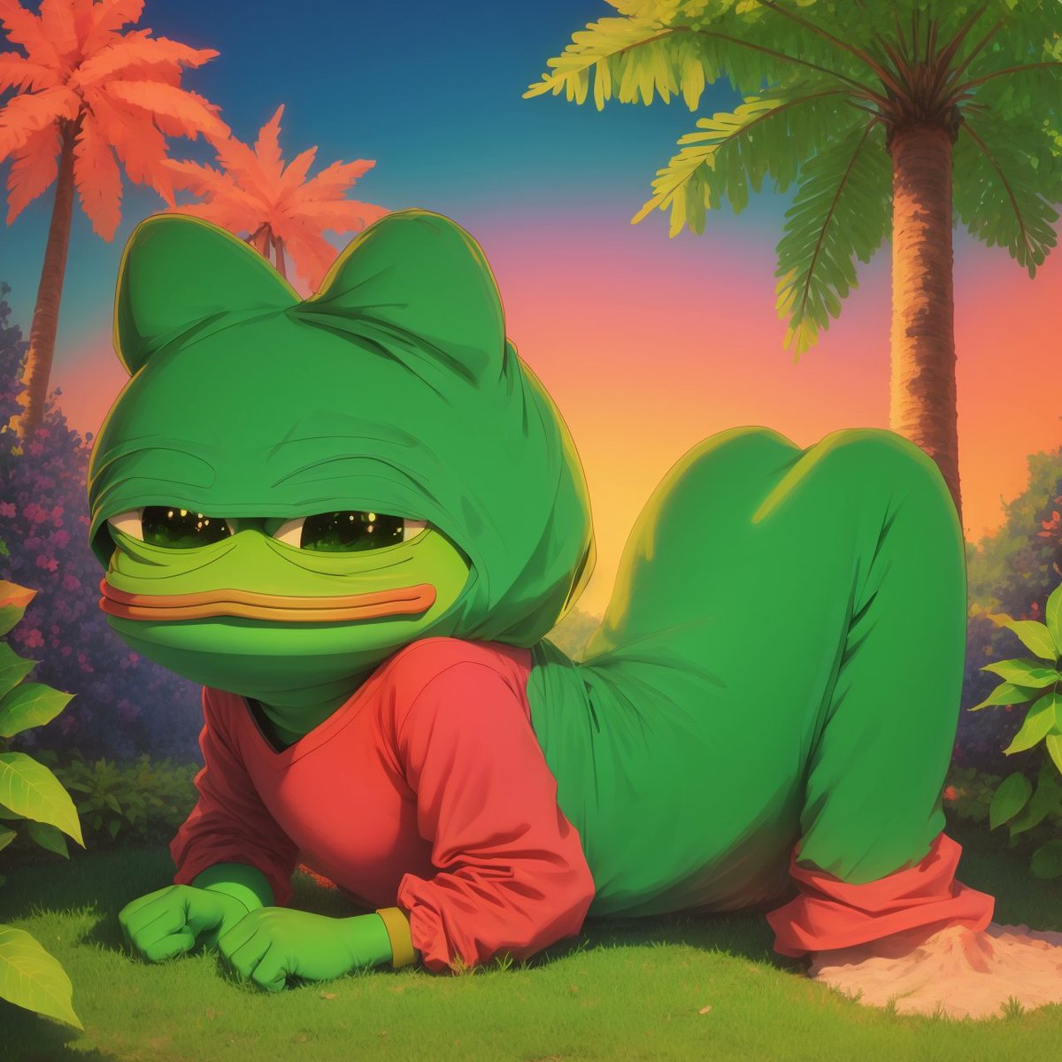 dreamitpeepo's tweet image. frens! 😄 Team GreenCrypto sayin&apos; everybody thinks they talkin&apos; bout Pepe, but surprise! It&apos;s actually &apos;bout me, $PEEPO! 🐸✨ Laughter brings us together hehehe! 🤣💚🎉 #FunWithFinance #GreenFrens